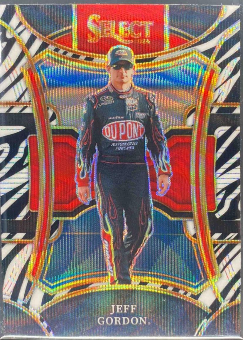 Jeff Gordon [Zebra Prizm] #260