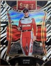 Jesse Love [Zebra Prizm] #298
