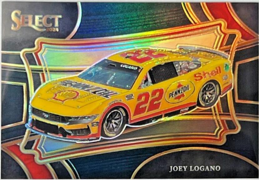 Joey Logano [Black Prizm] #107