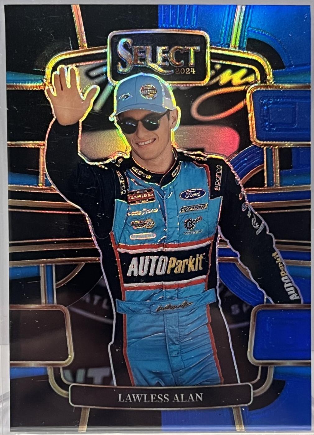 Lawless Alan [Black Blue Prizm] #77