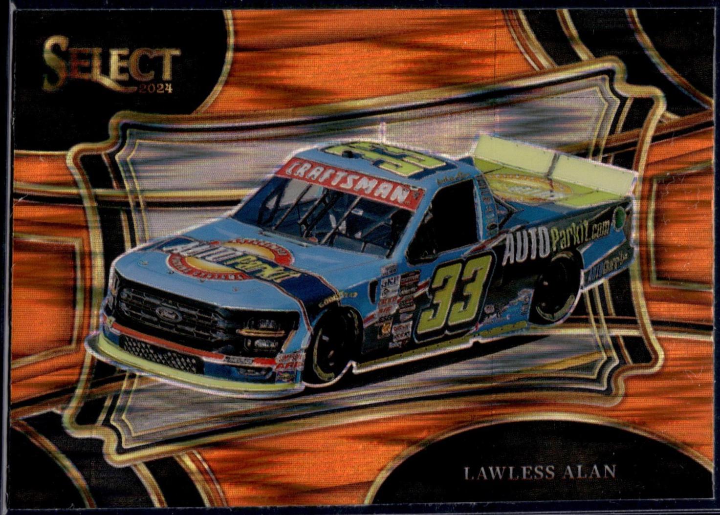 Lawless Alan [Orange Flash Prizm] #177