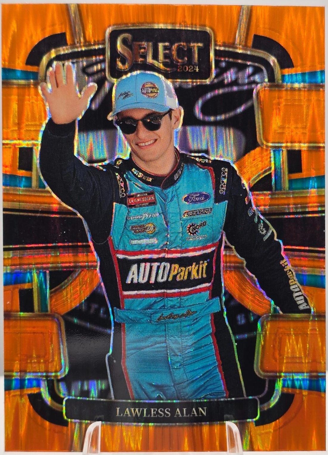 Lawless Alan [Orange Flash Prizm] #77