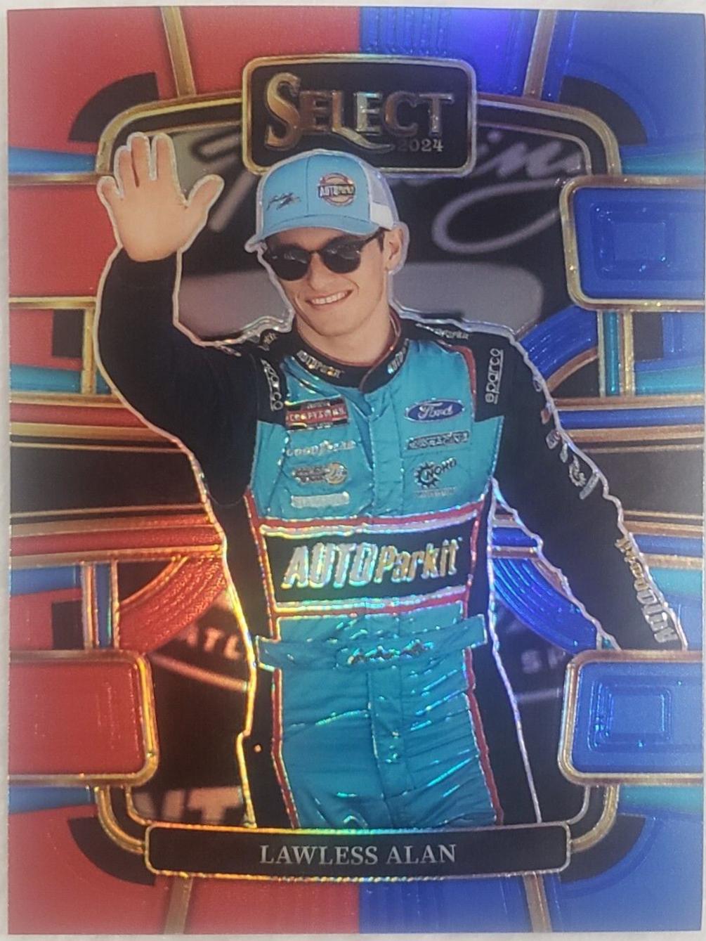 Lawless Alan [Red Blue Prizm] #77