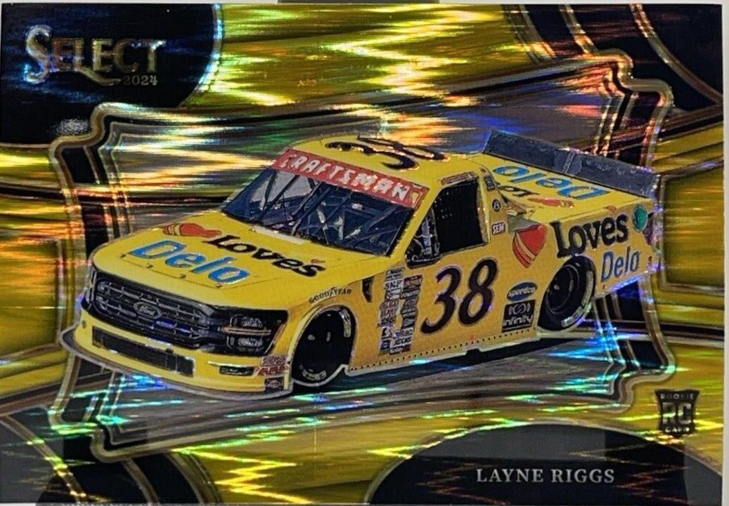 Layne Riggs [Gold Flash Prizm] #127
