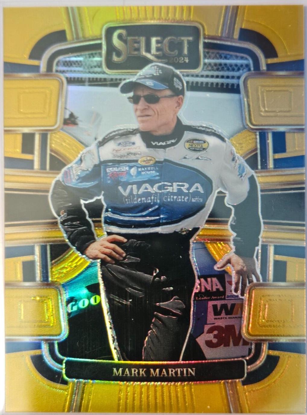 Mark Martin [Gold Prizm] #23