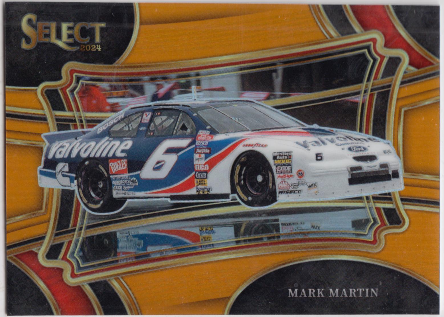 Mark Martin [Orange Prizm] #123