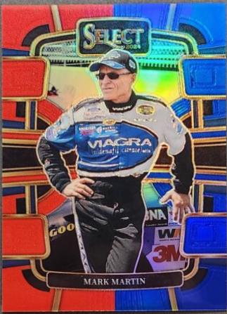 Mark Martin [Red Blue Prizm] #23