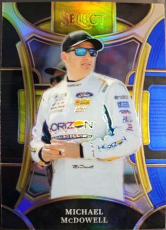 Michael McDowell [Black Blue Prizm] #244