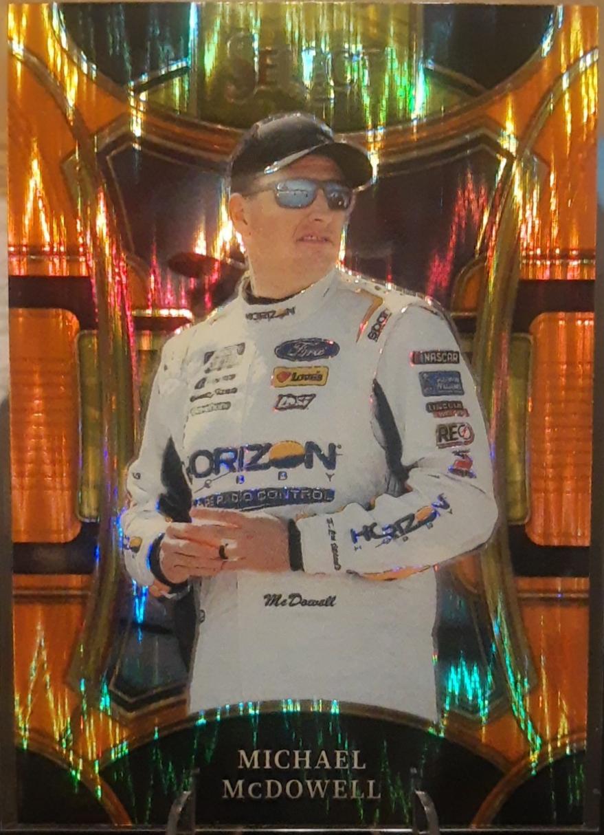 Michael McDowell [Orange Flash Prizm] #244