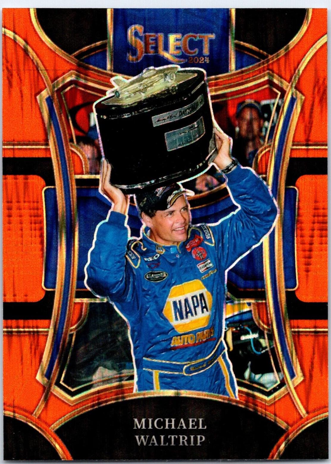 Michael Waltrip [Orange Flash Prizm] #271
