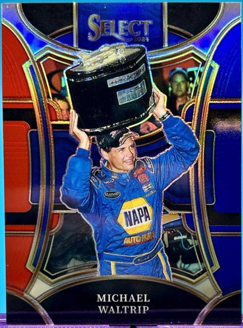 Michael Waltrip [Red Blue Prizm] #271