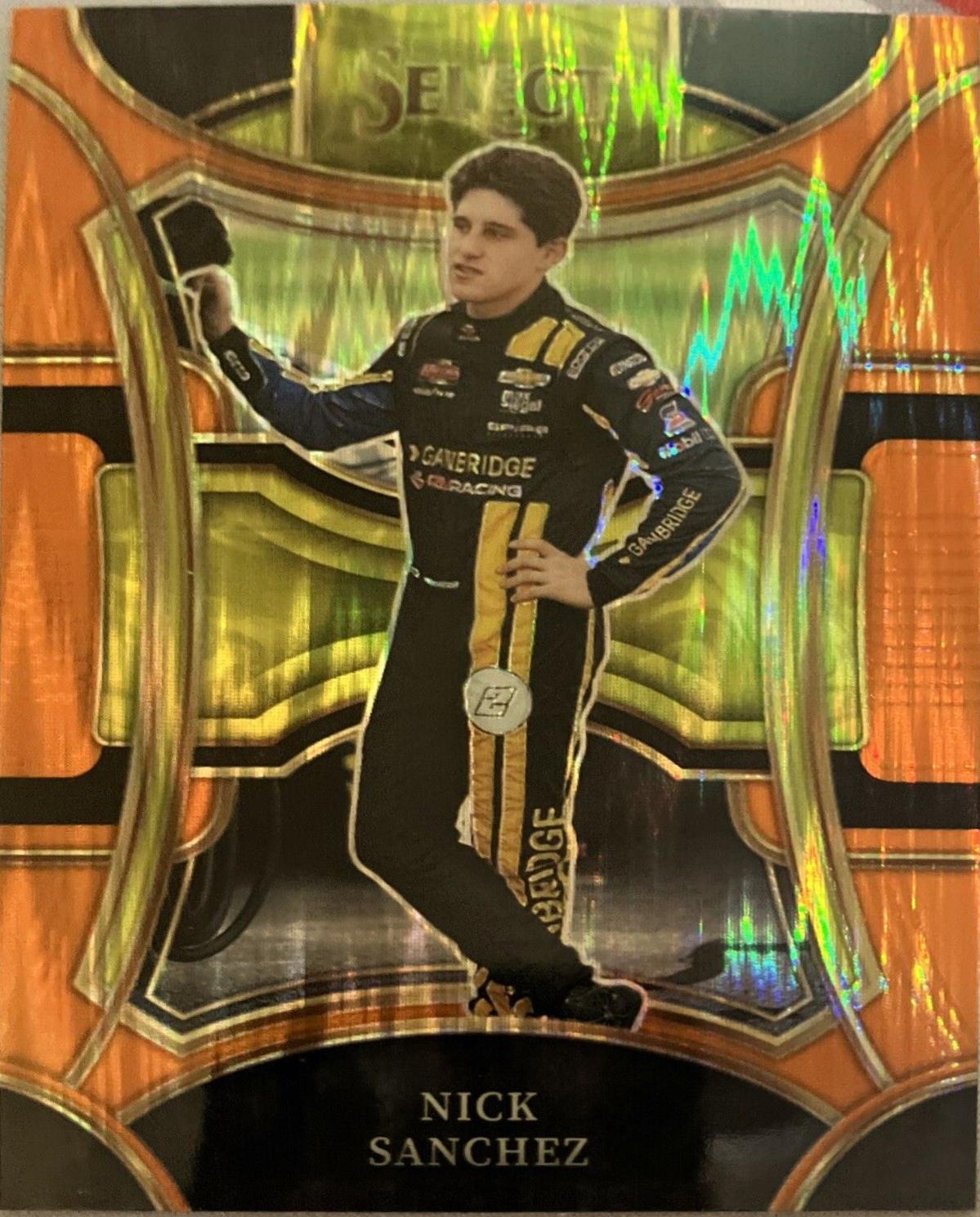 Nick Sanchez [Orange Flash Prizm] #221