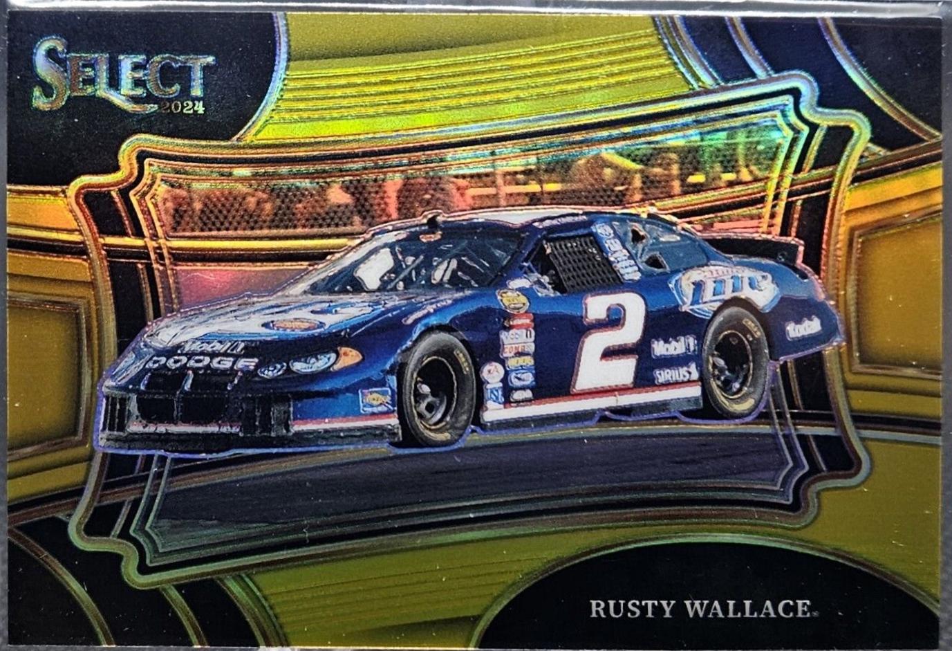 Rusty Wallace [Gold Prizm] #155