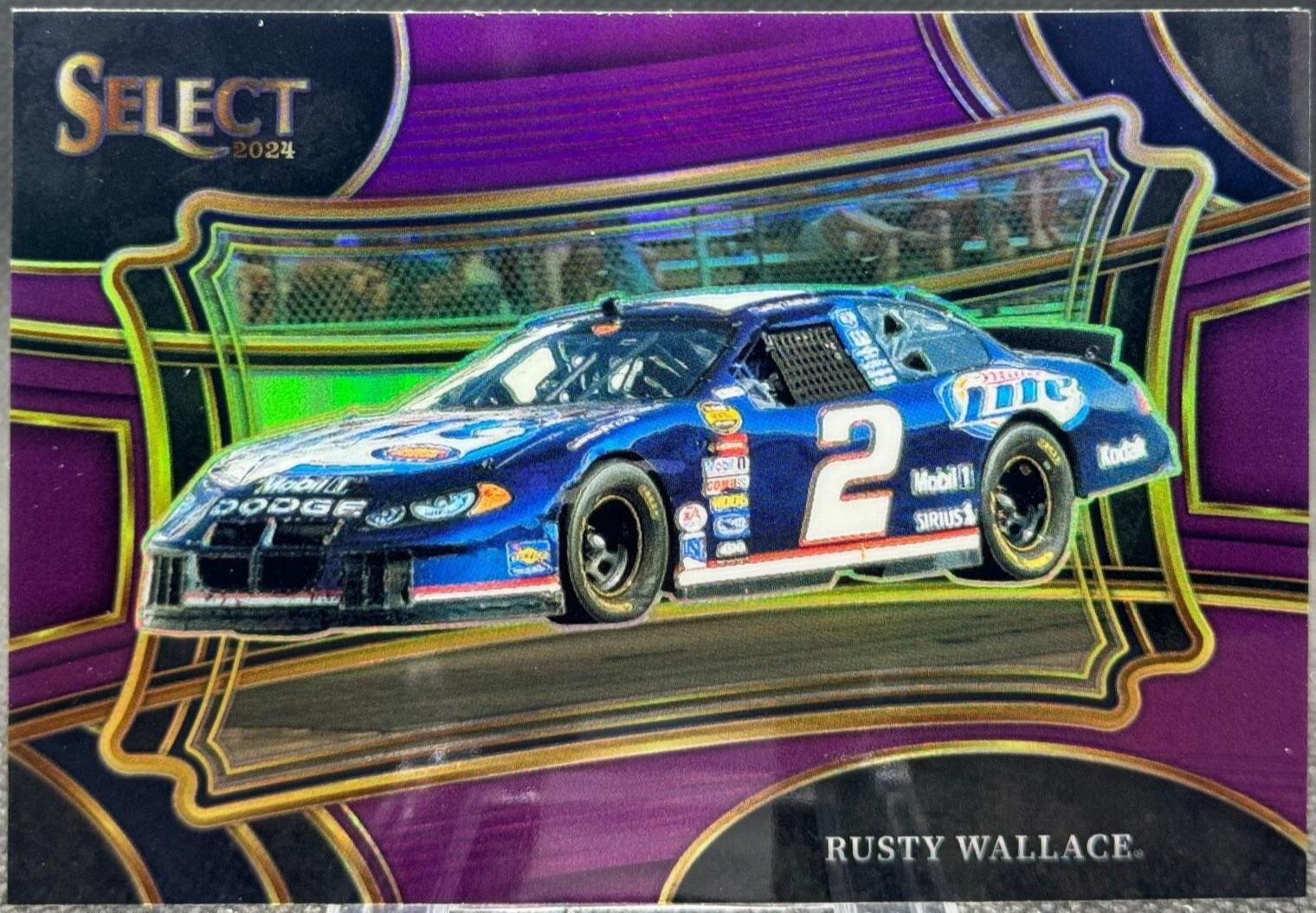 Rusty Wallace [Purple Prizm] #155