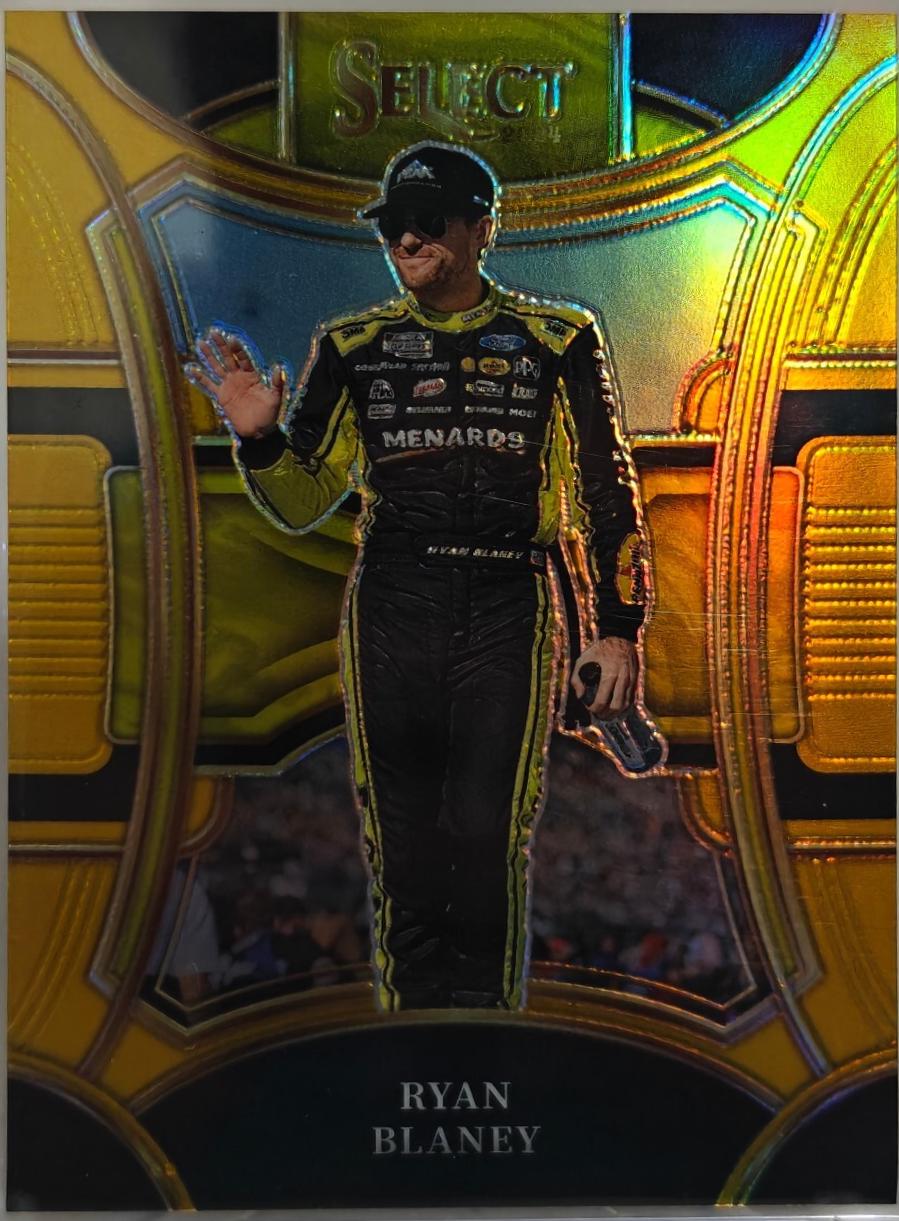 Ryan Blaney [Gold Prizm] #268