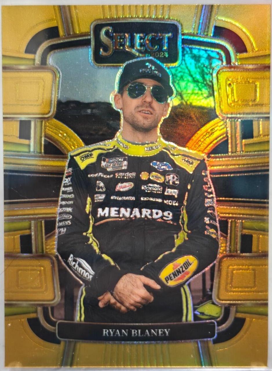 Ryan Blaney [Gold Prizm] #68
