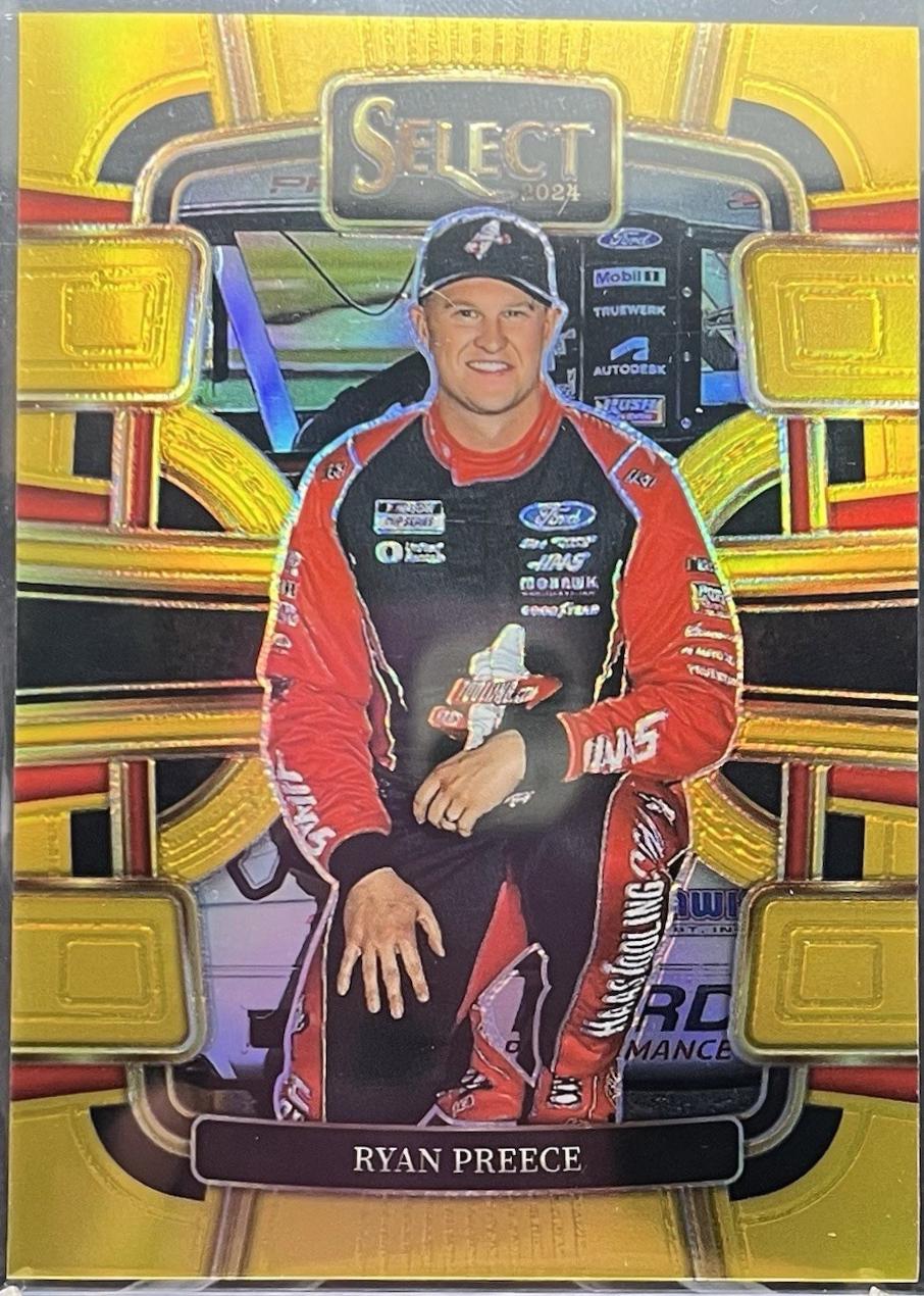 Ryan Preece [Gold Prizm] #69