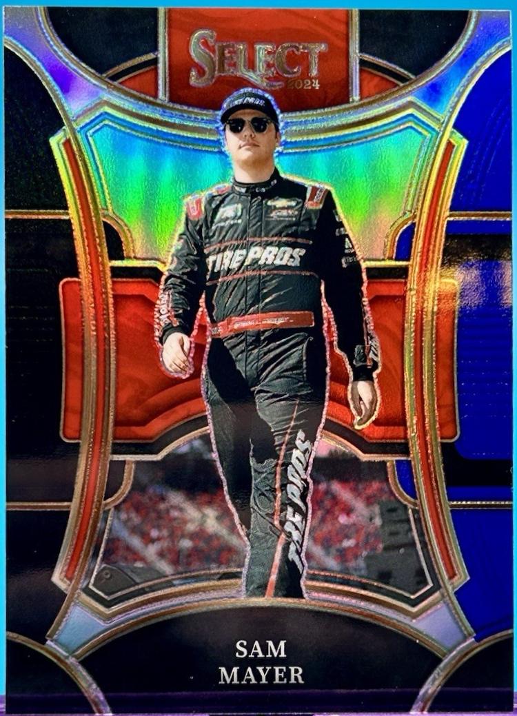 Sam Mayer [Black Blue Prizm] #295