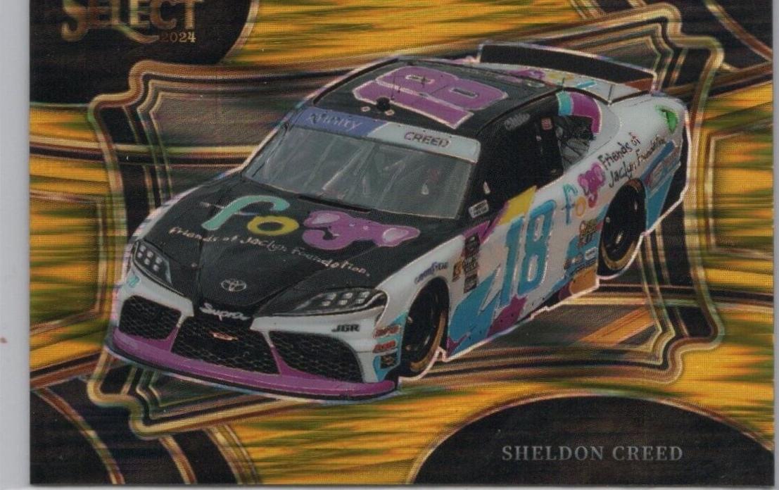 Sheldon Creed [Gold Flash Prizm] #174