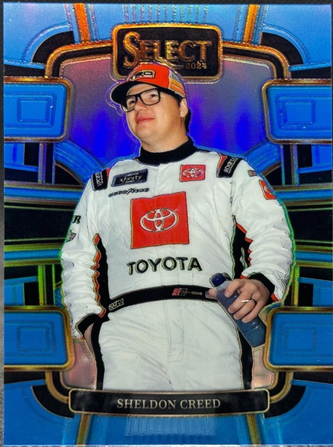 Sheldon Creed [Light Blue Prizm] #74