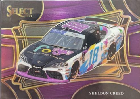 Sheldon Creed [Purple Prizm] #174