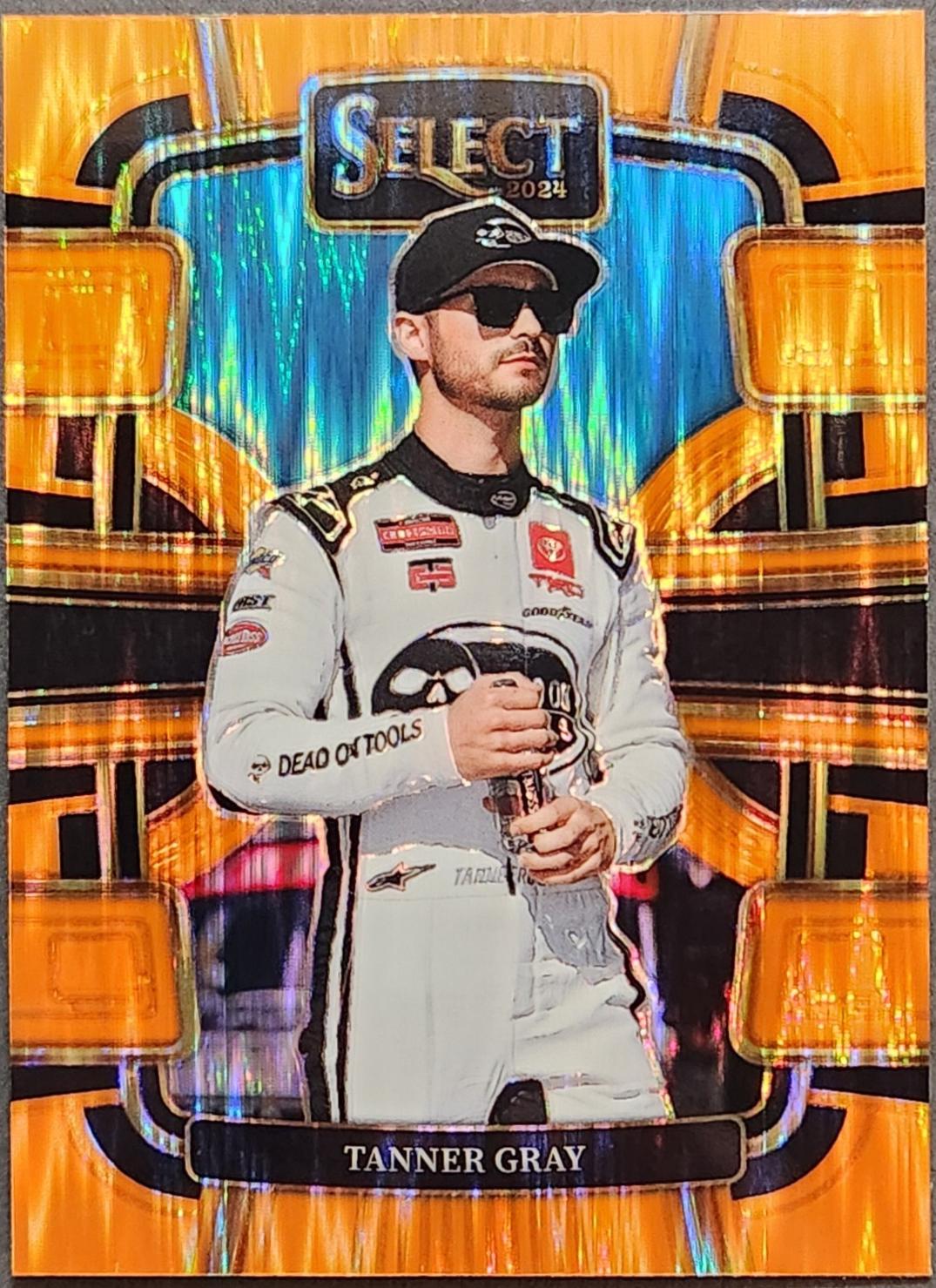 Tanner Gray [Orange Flash Prizm] #24