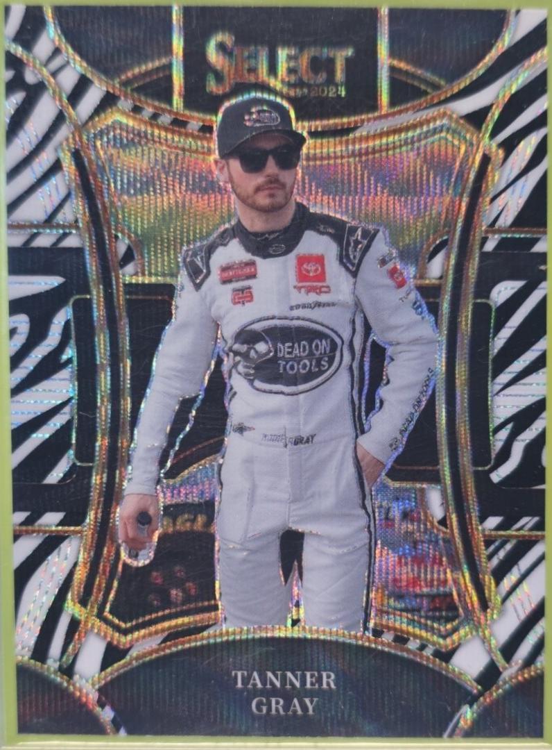 Tanner Gray [Zebra Prizm] #224