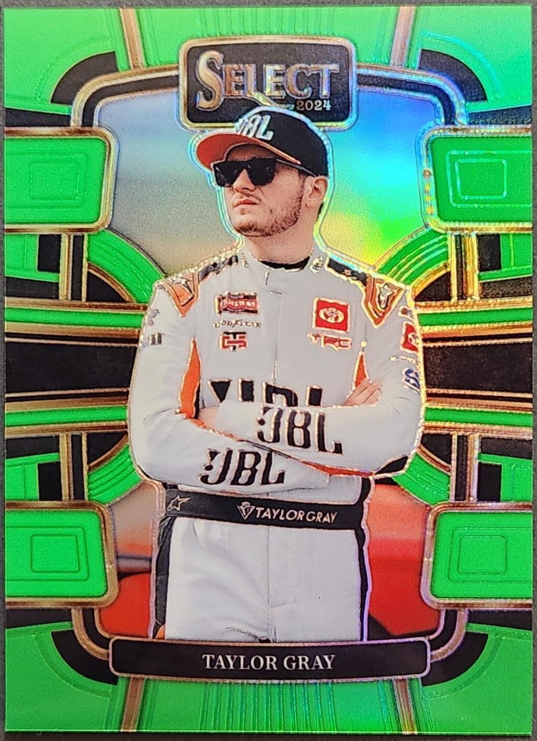 Taylor Gray [Neon Green Prizm] #38