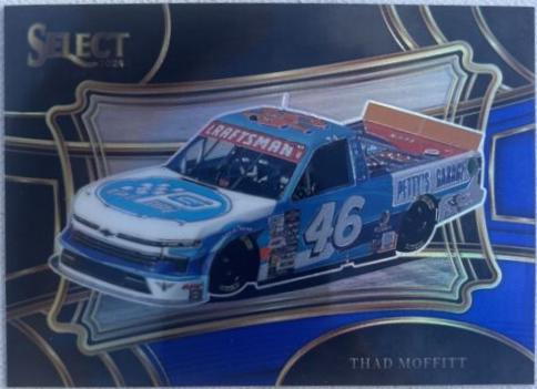 Thad Moffitt [Black Blue Prizm] #199