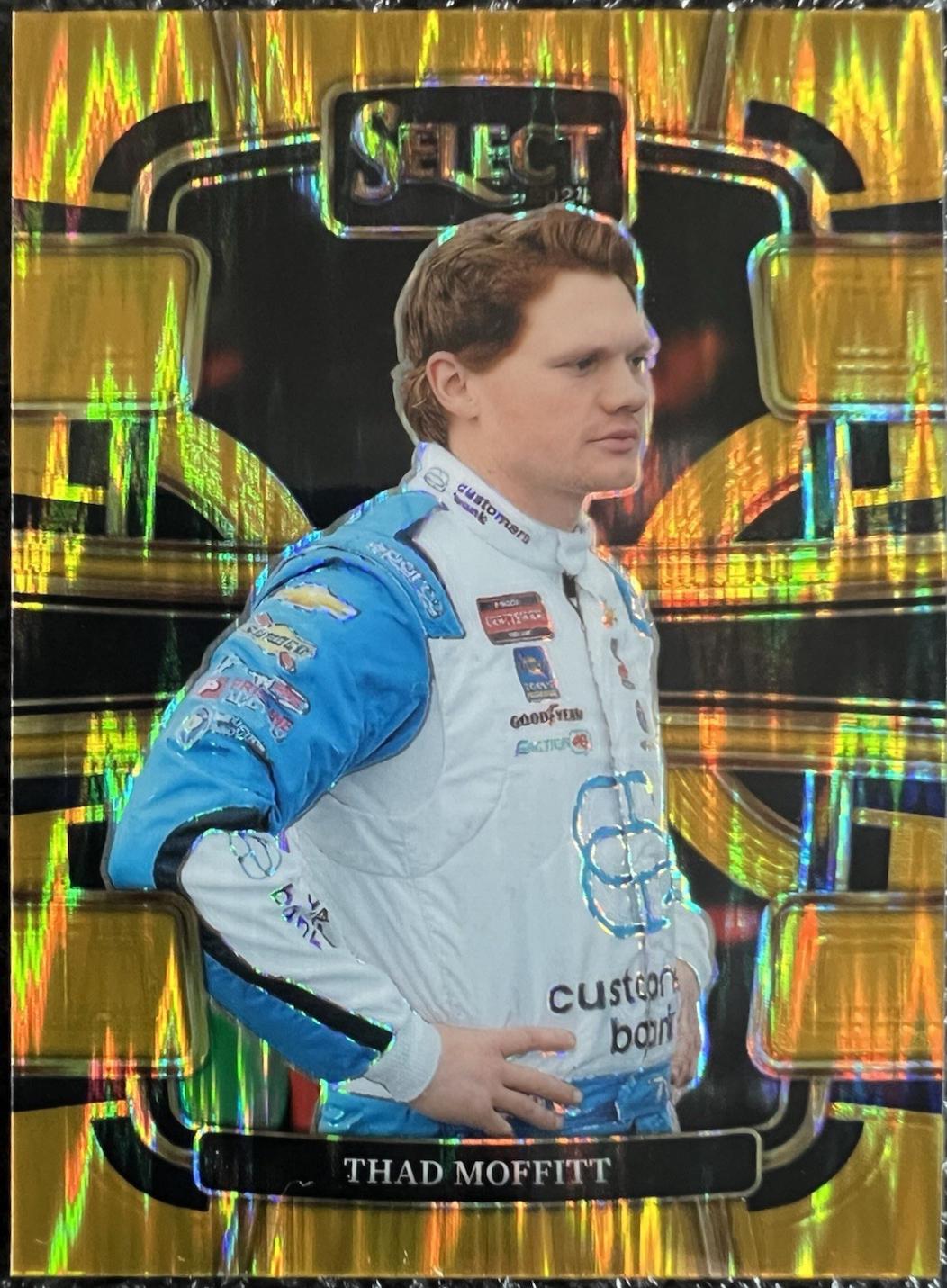 Thad Moffitt [Gold Flash Prizm] #99