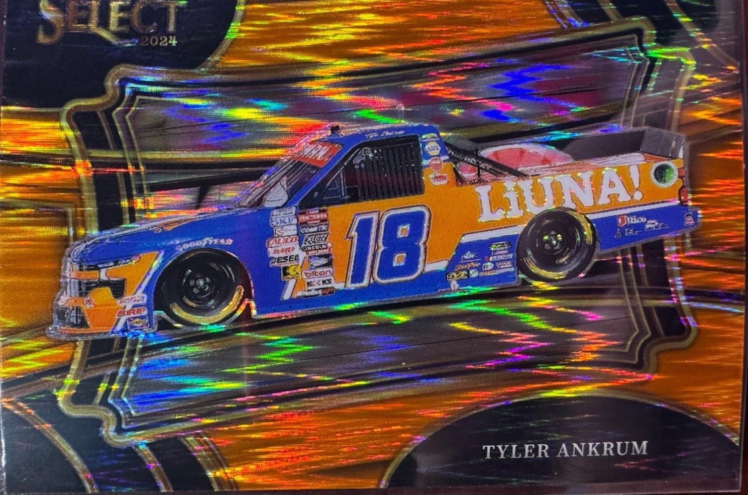 Tyler Ankrum [Orange Flash Prizm] #113