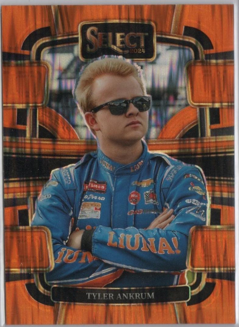 Tyler Ankrum [Orange Flash Prizm] #13