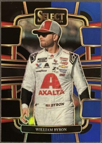 William Byron [Black Blue Prizm] #11