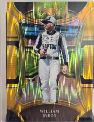 William Byron [Gold Flash Prizm] #211
