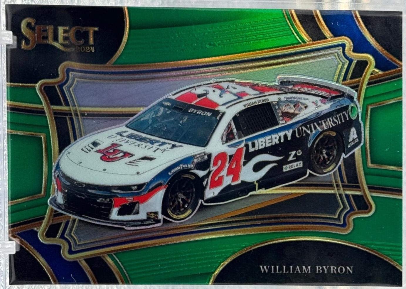 William Byron [Green Prizm] #111