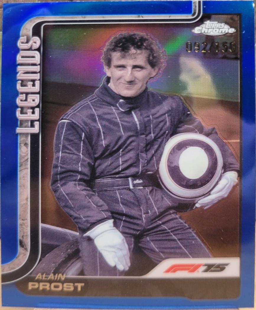 Alain Prost [Blue Refractor] #149