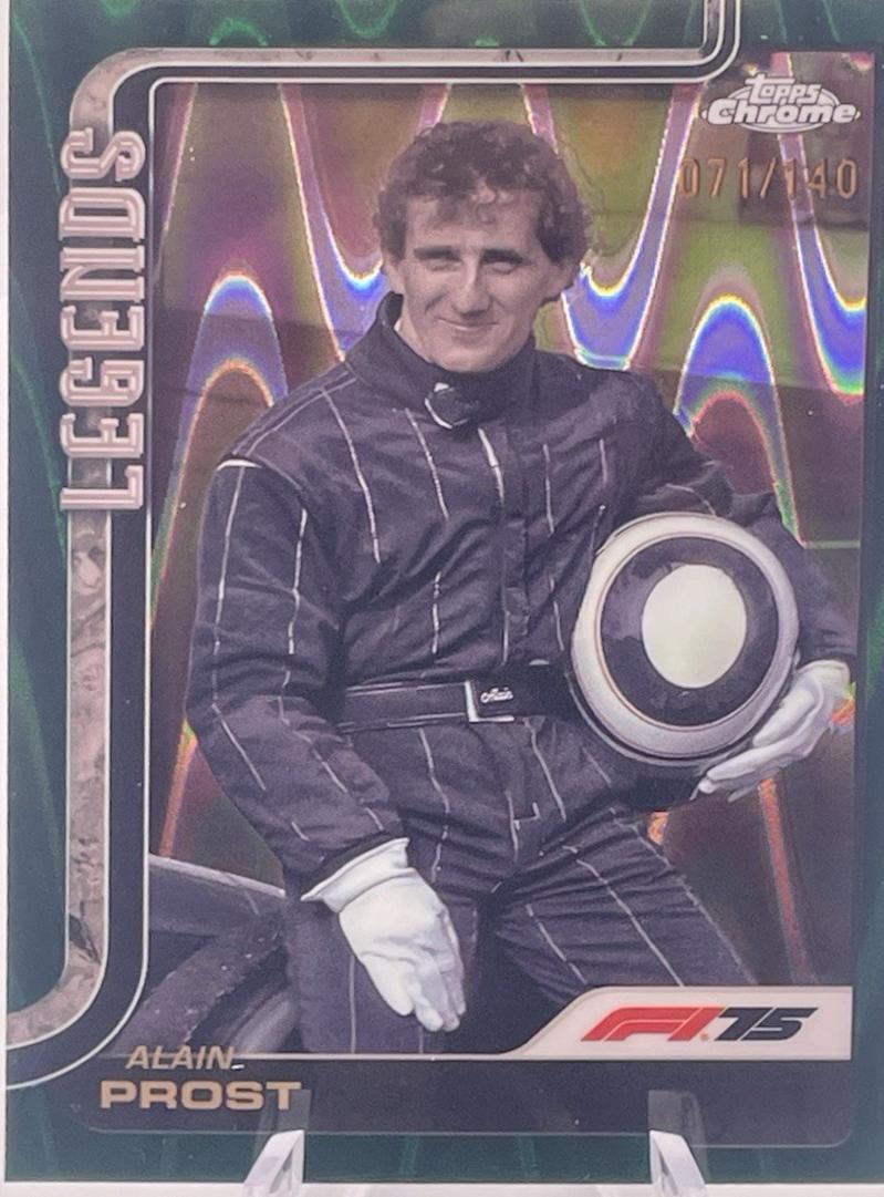 Alain Prost [Green RayWave Refractor] #149