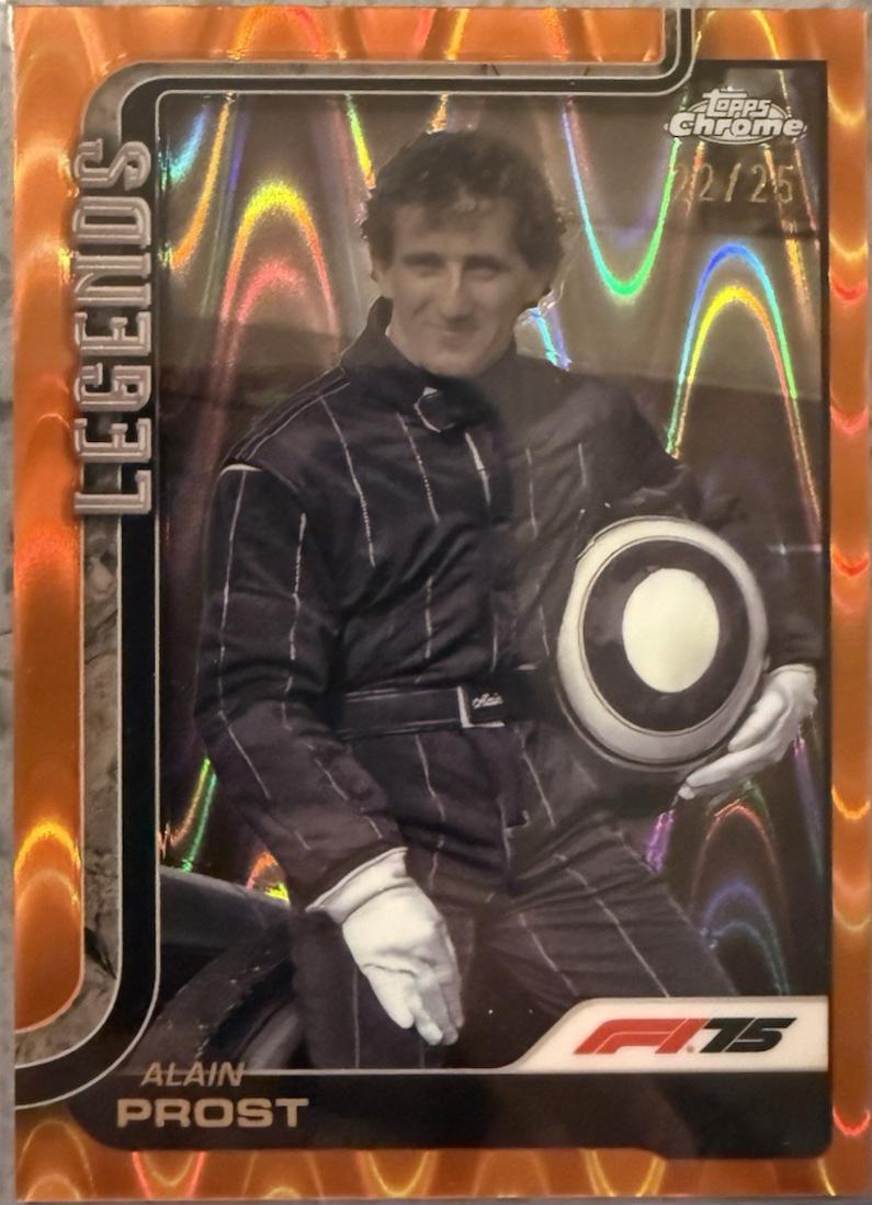 Alain Prost [Orange RayWave Refractor] #149