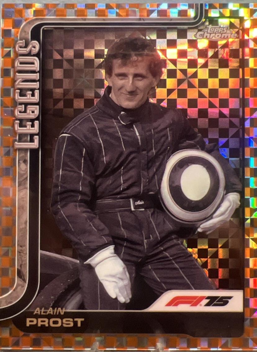 Alain Prost [Orange Refractor] #149