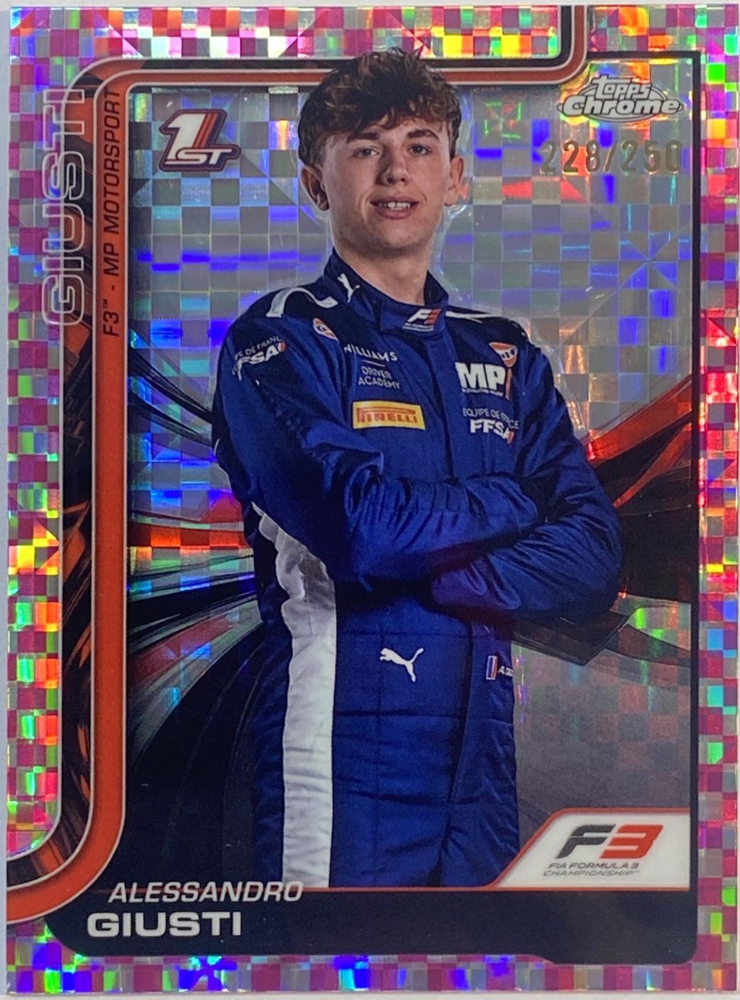 Alessandro Giusti [Pink Checker Flag Refractor] #51
