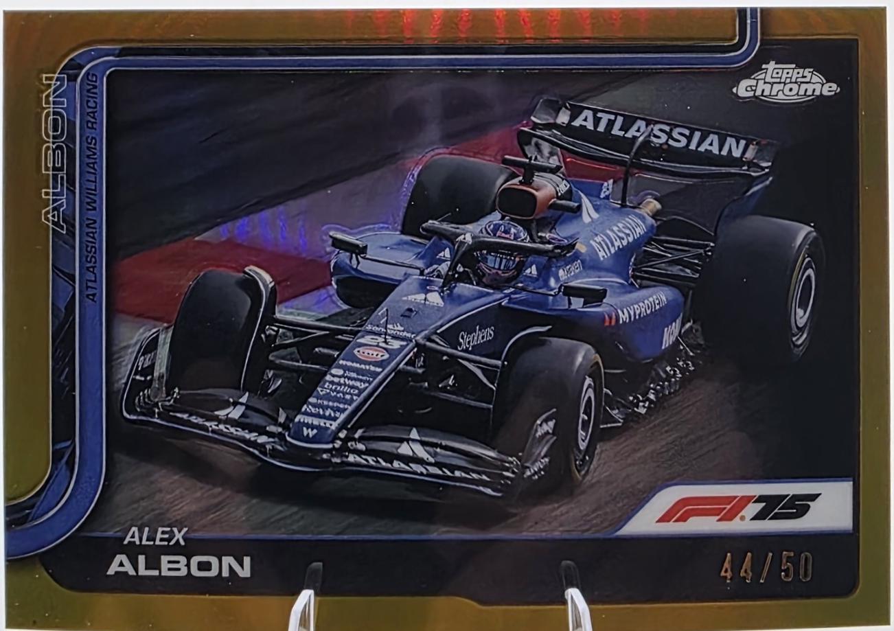 Alex Albon [Gold Refractor] #89