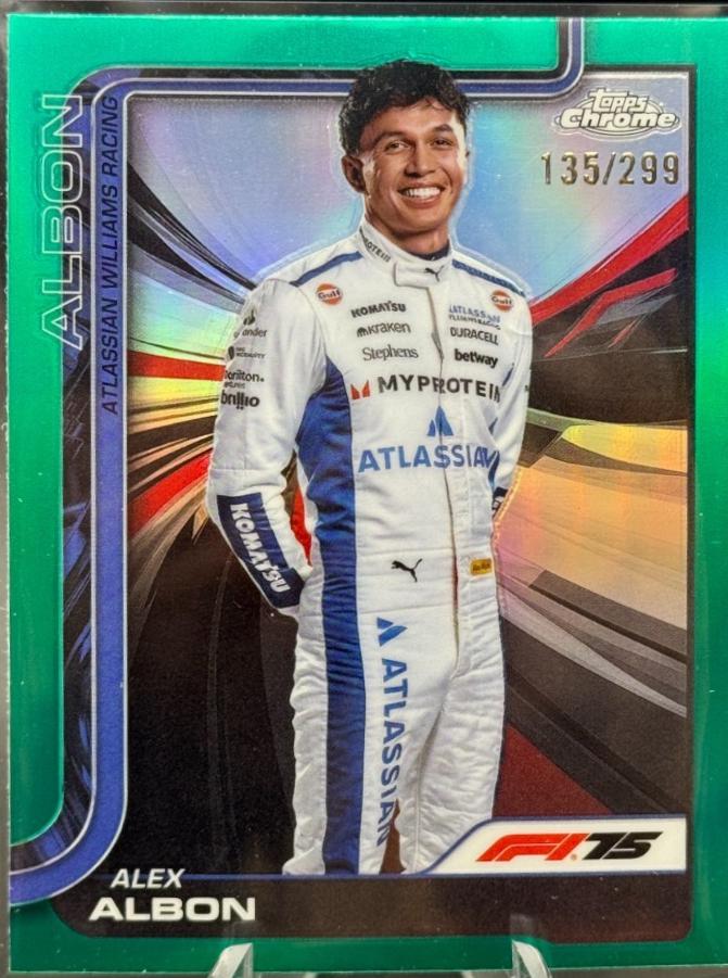 Alex Albon [Green Refractor] #17