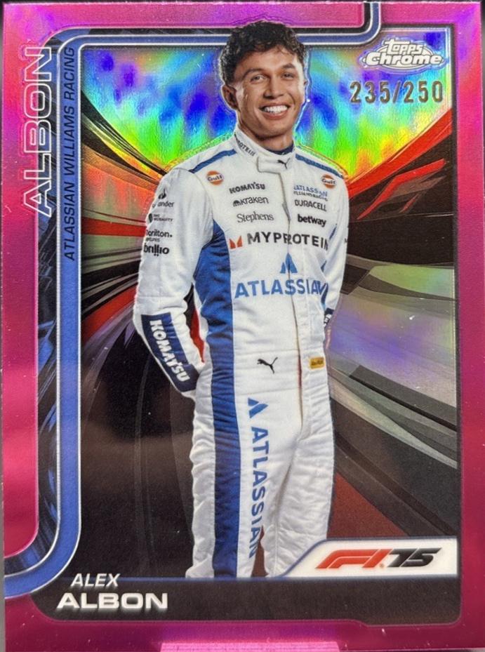 Alex Albon [Pink Refractor] #17