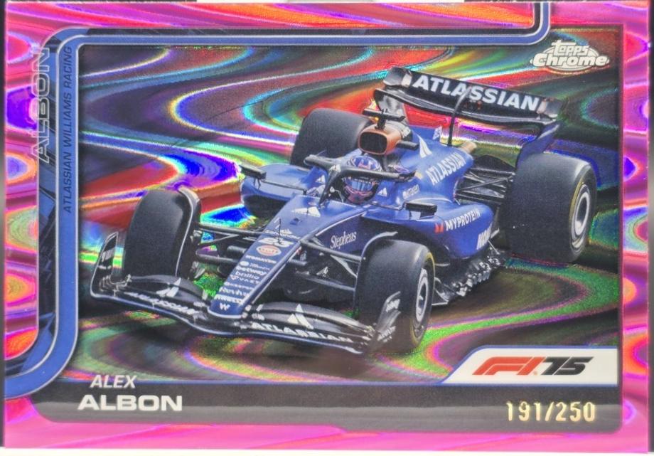 Alex Albon [Pink Refractor] #89