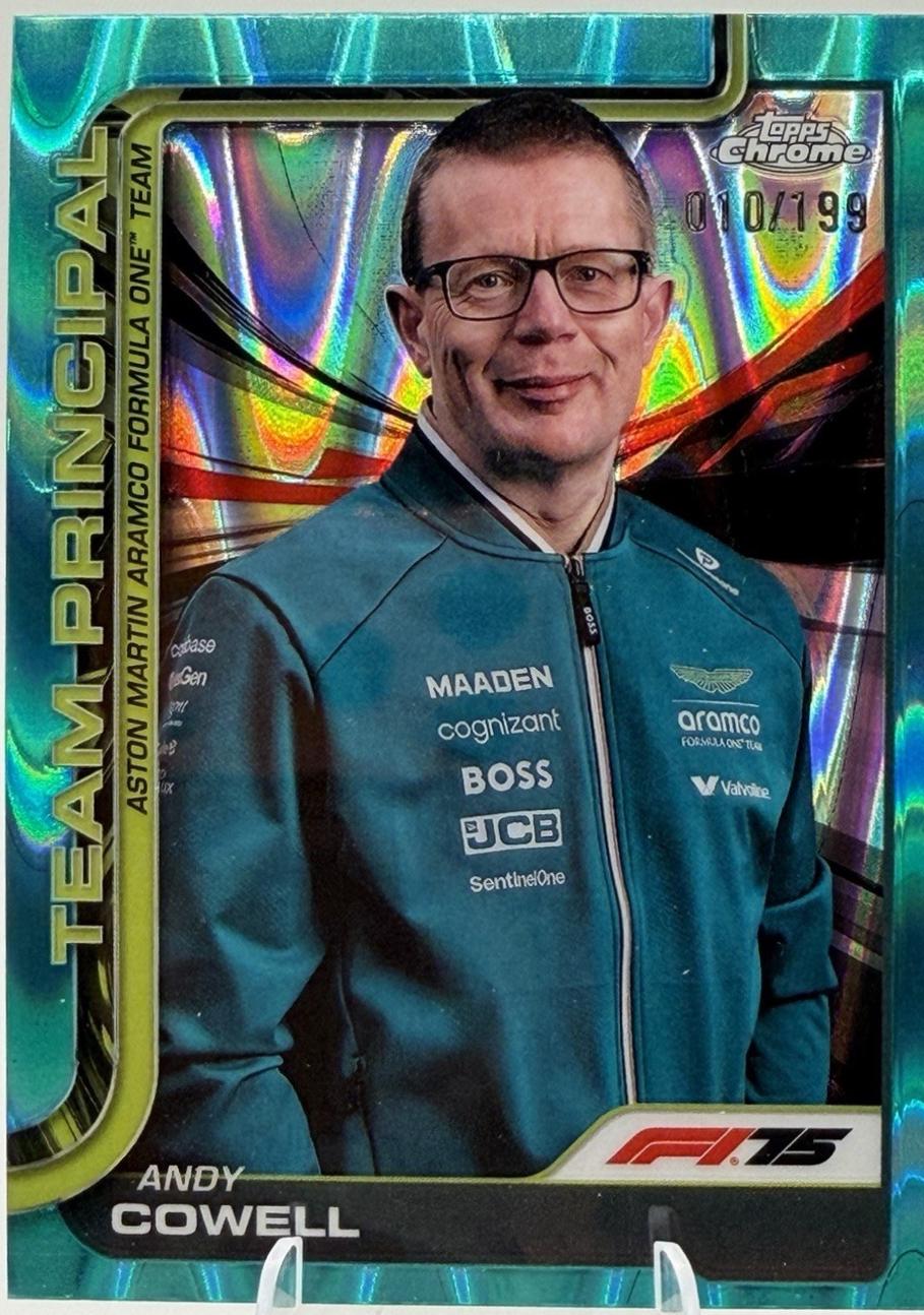 Andy Cowell [Aqua Raywave Refractor] #196