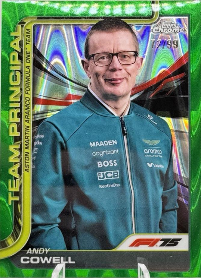 Andy Cowell [Green RayWave Refractor] #196