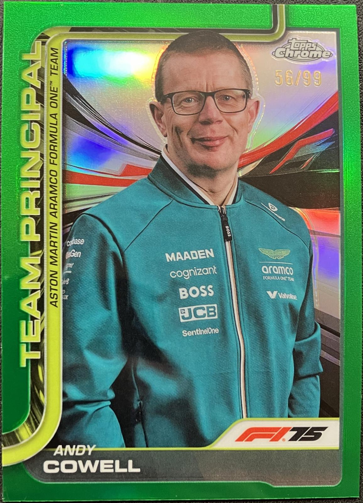 Andy Cowell [Green Refractor] #196