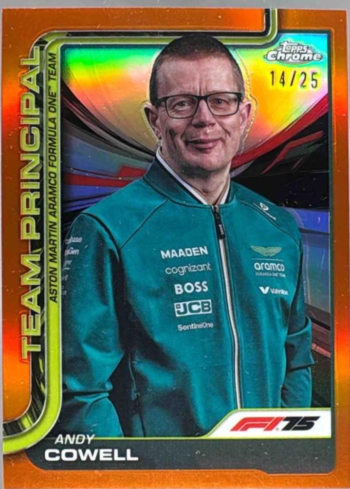Andy Cowell [Orange Refractor] #196