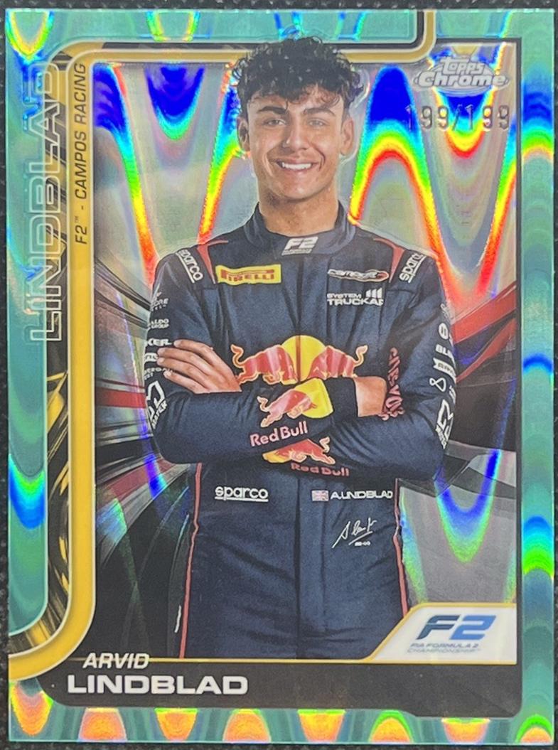 Arvid Lindblad [Aqua Raywave Refractor] #23