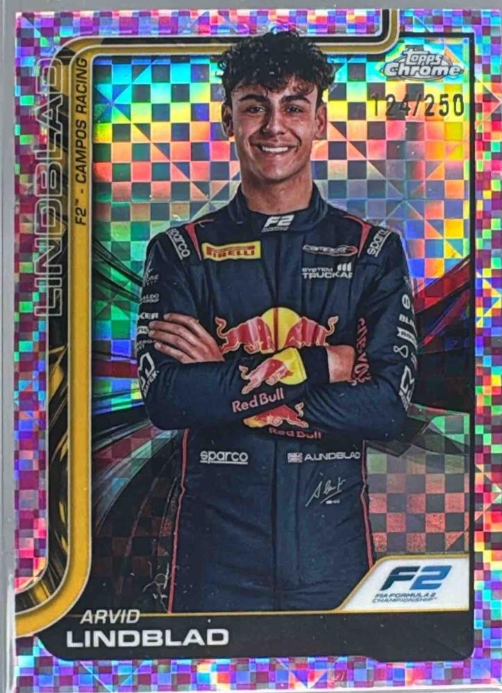 Arvid Lindblad [Pink Checker Flag Refractor] #23